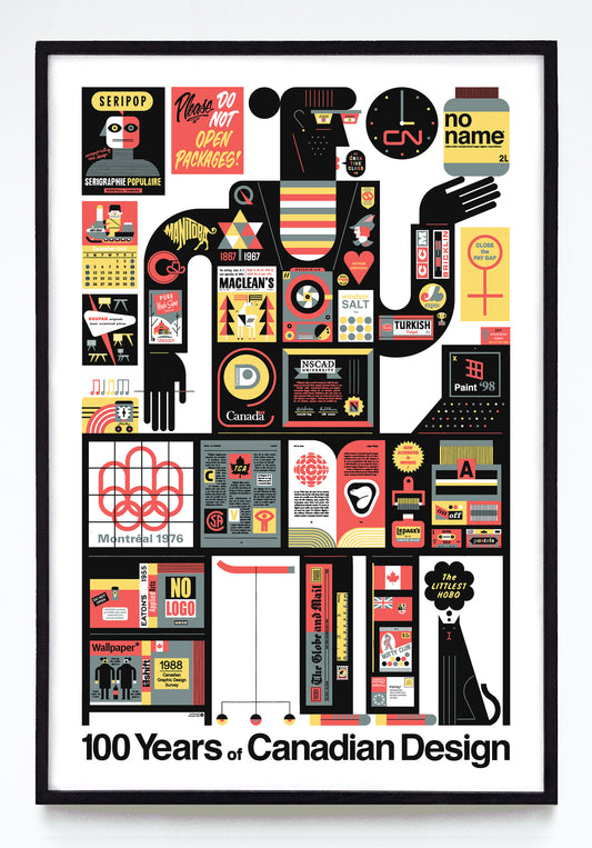 "100 Years of Canadian Design" print