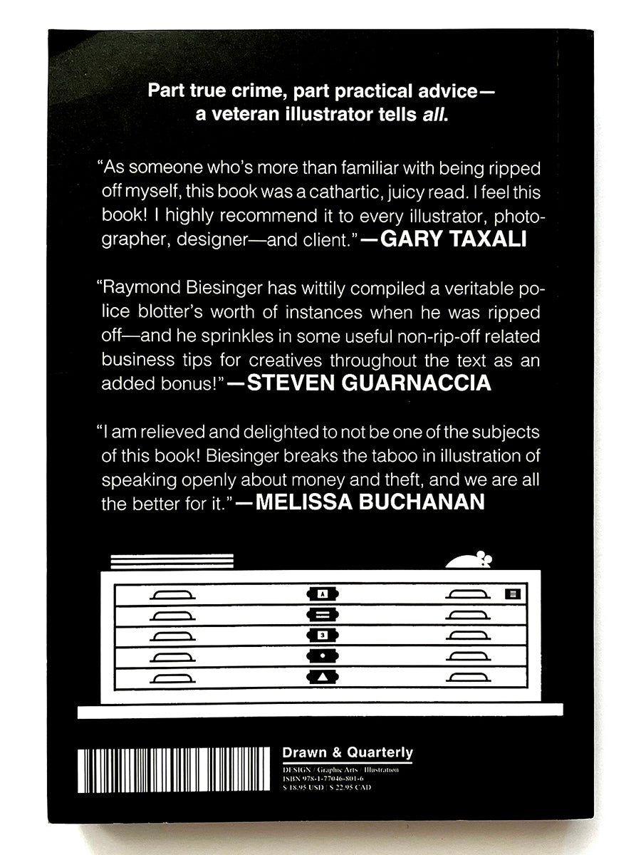 "9 Times My Work Has Been Ripped Off: An Informal Self-Defence Guide for Independent Creatives" signed paperback