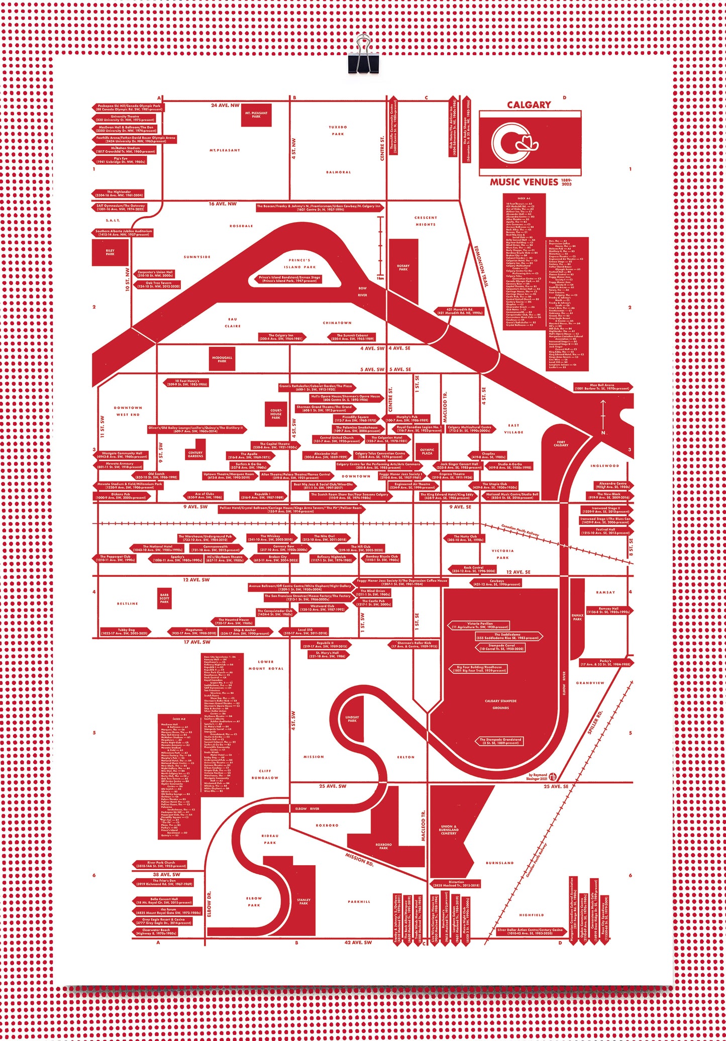 "Canadian Music Venues" print series