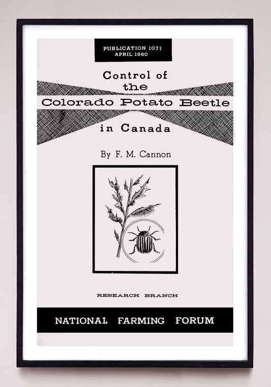 "Control of the Colorado Potato Beetle in Canada" print (1960)