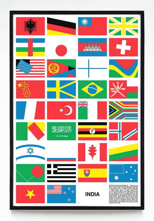 "Defective Flags" print