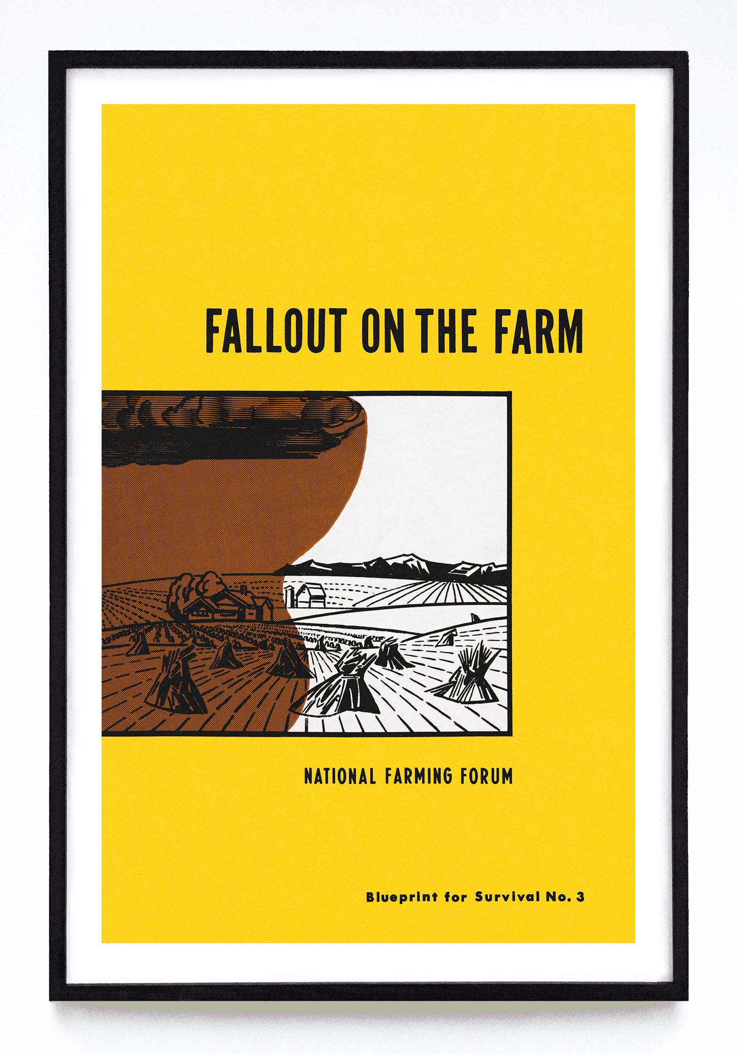 "Fallout on the Farm" and "Retombées Radioactives sur la Ferme" prints (1961, 1962)