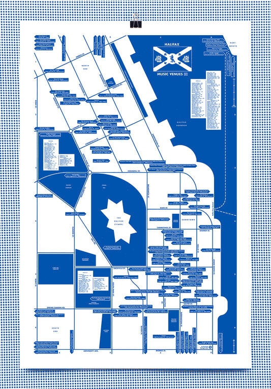 Canadian Music Venues print series