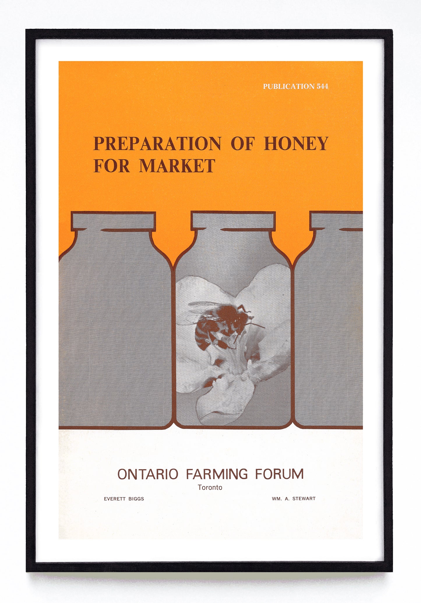 "Preparation of Honey for Market" print (1970)