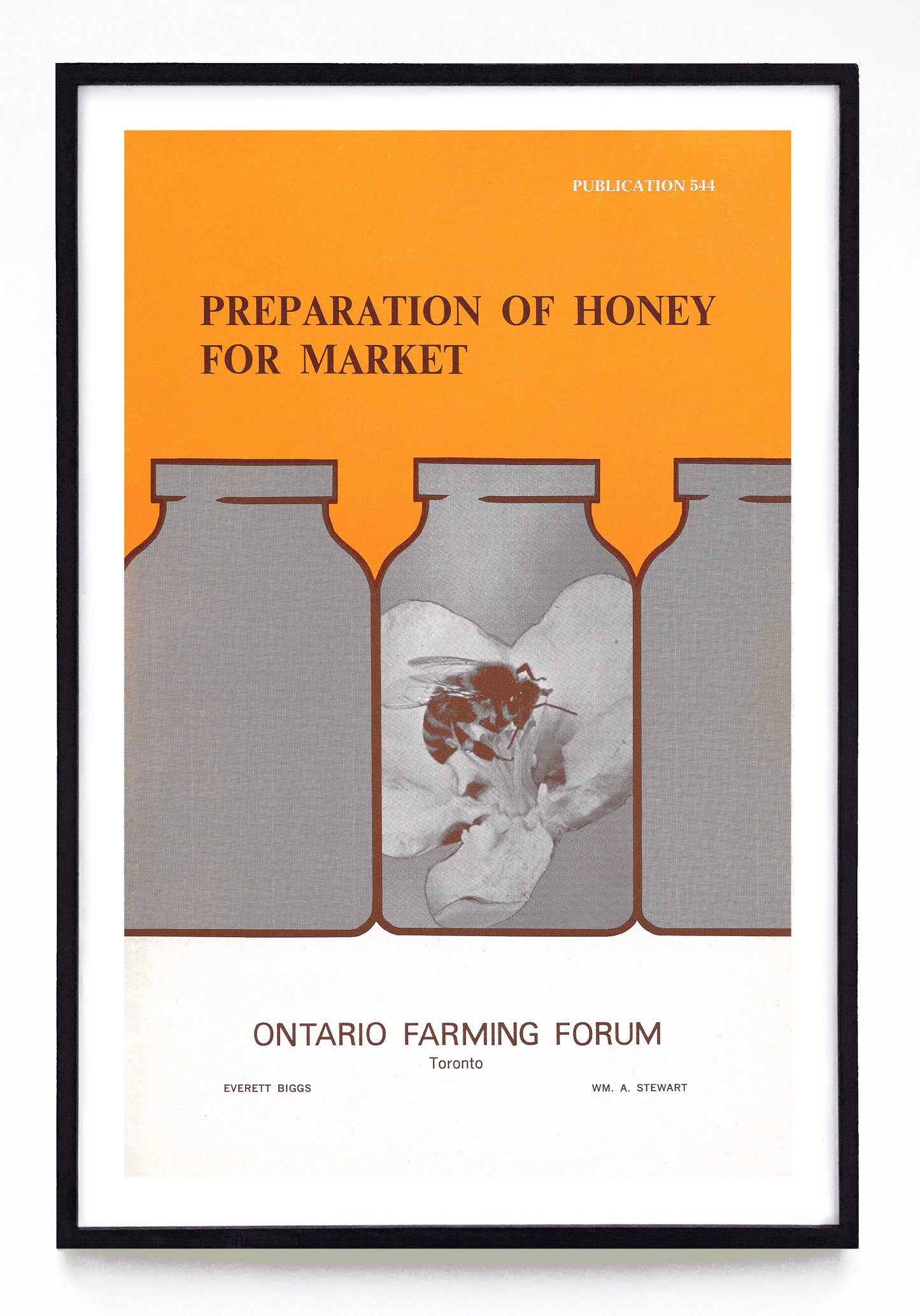 "Preparation of Honey for Market" print (1970)