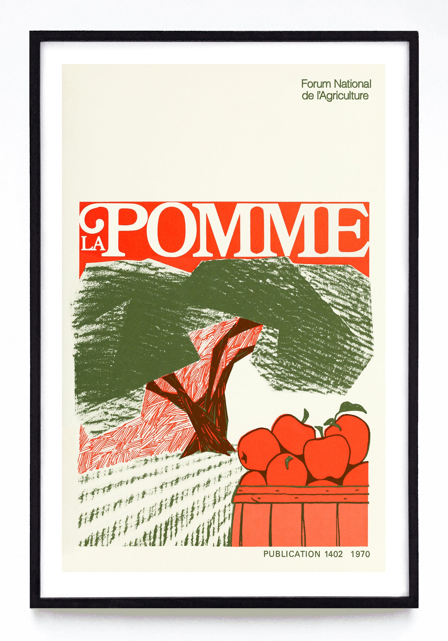 "Apples" and "La Pomme" prints (1970)