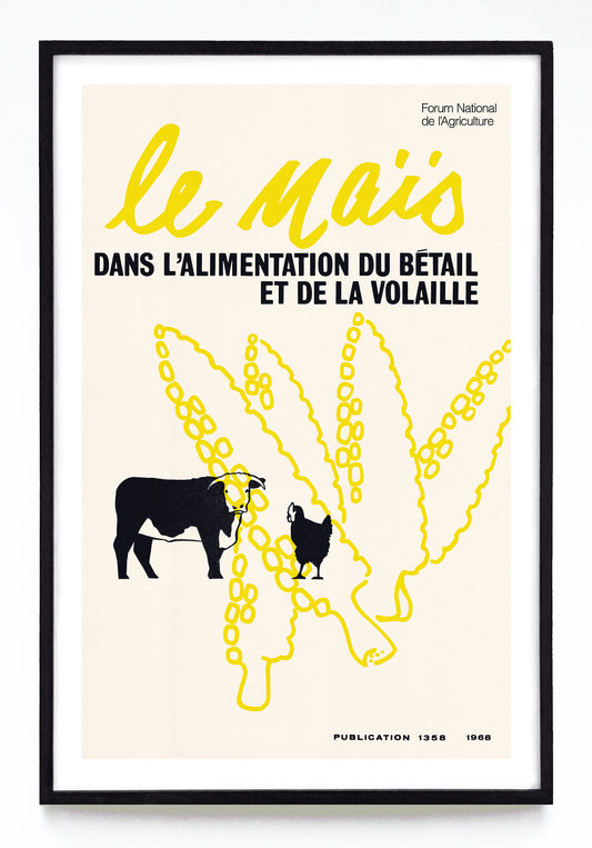 "Le Maïs" and "Corn" prints (1968)