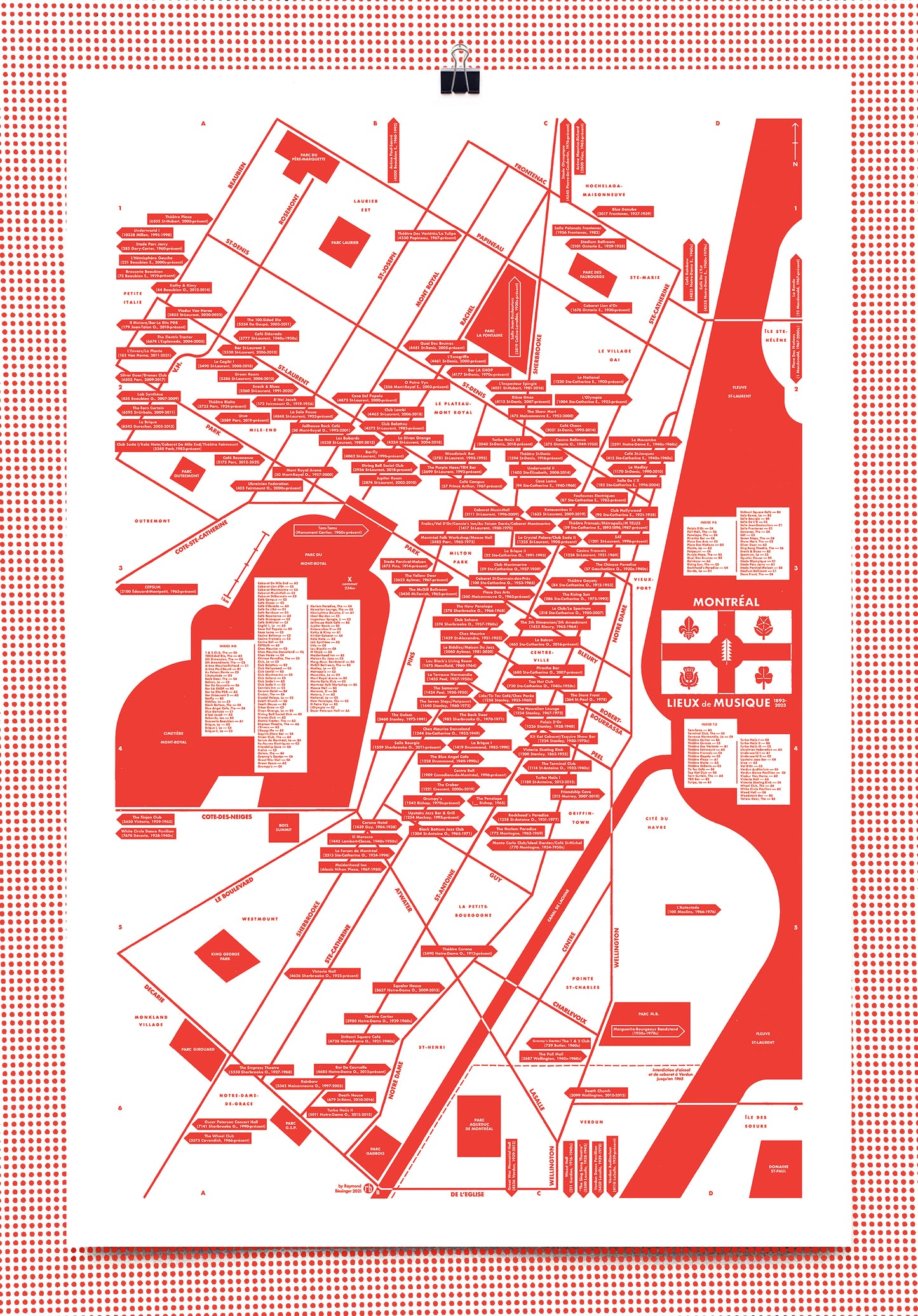 "Canadian Music Venues" print series