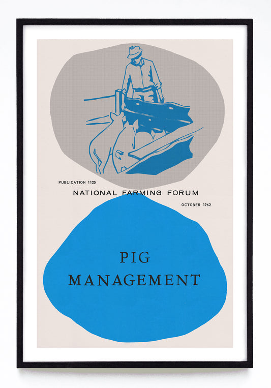 "Pig Management" and "Gestion de la Porcherie" prints (1962, 1964)