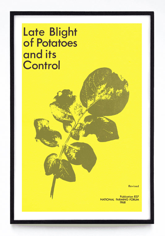 "Late Blight of Potatoes and Its Control" and "La Brulure Tardive des Pommes de Terre et les Moyens de la Maitriser" prints (1968)