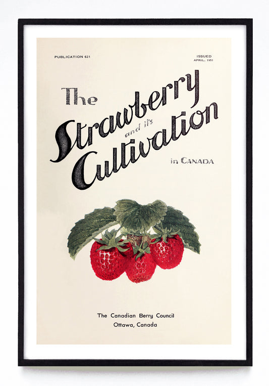 "The Strawberry and Its Cultivation in Canada" and "Le Fraisier et Sa Culture au Canada" prints (1951)