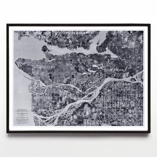 “Metro Vancouver” print by Webb & Knapp Ltd. (1957)