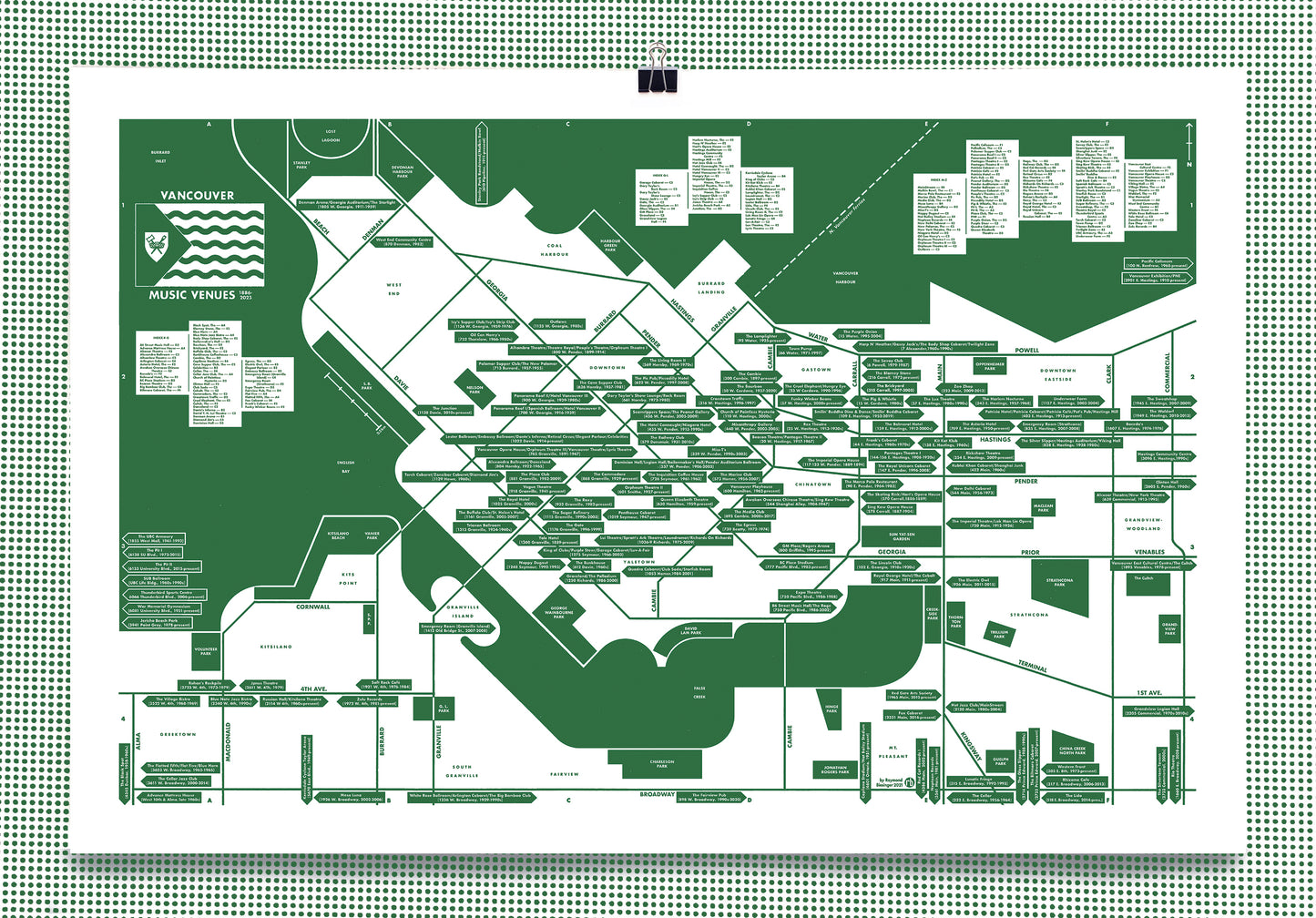 Canadian Music Venues print series