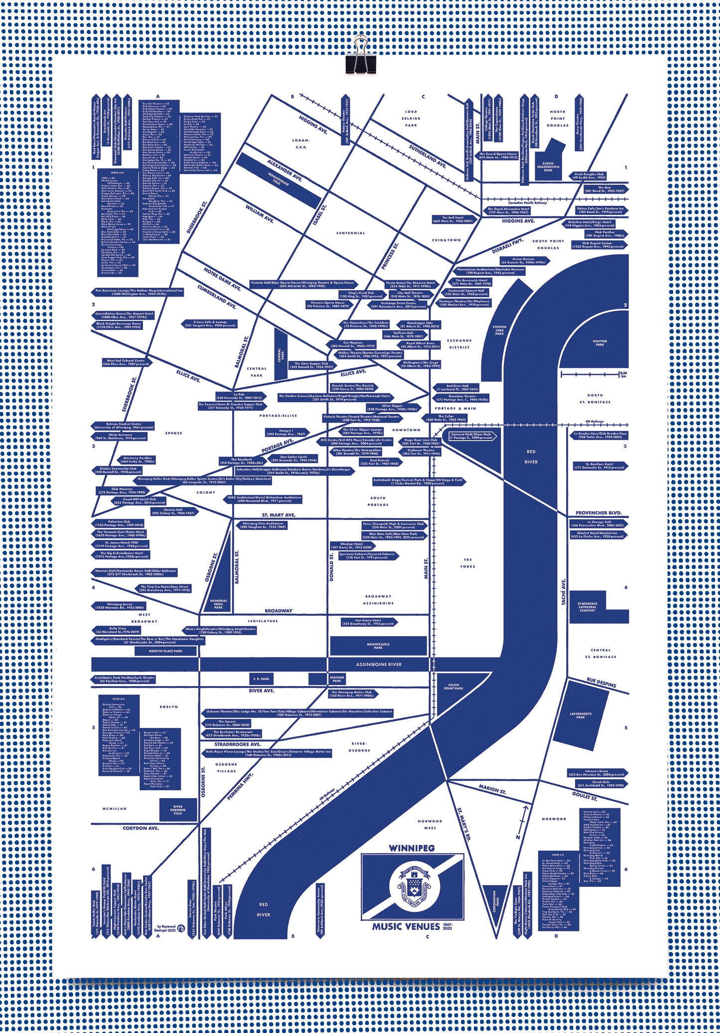"Canadian Music Venues" print series