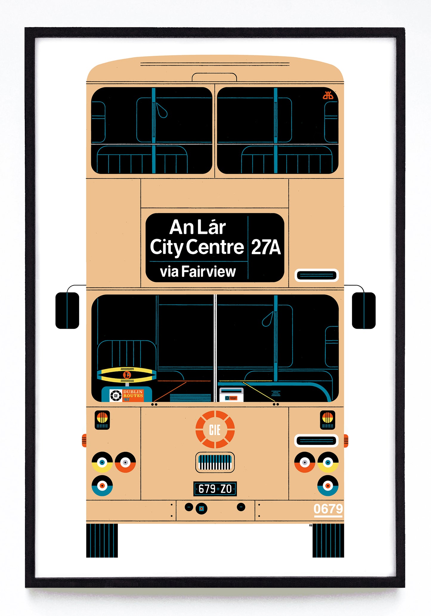 International Buses print series