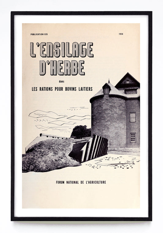 "L'Ensilage D'Herbe" print (1956)