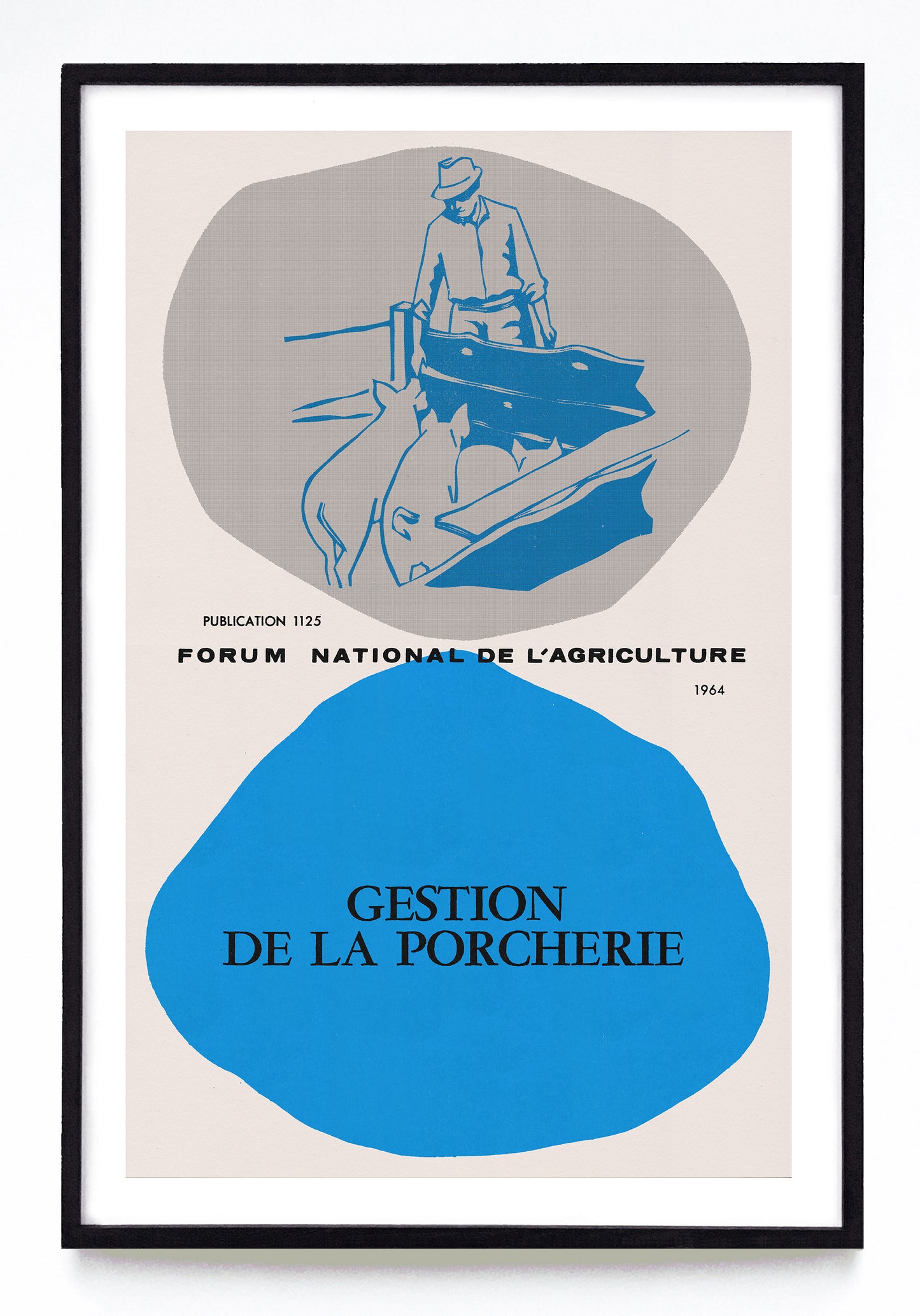 "Pig Management" and "Gestion de la Porcherie" prints (1962, 1964)