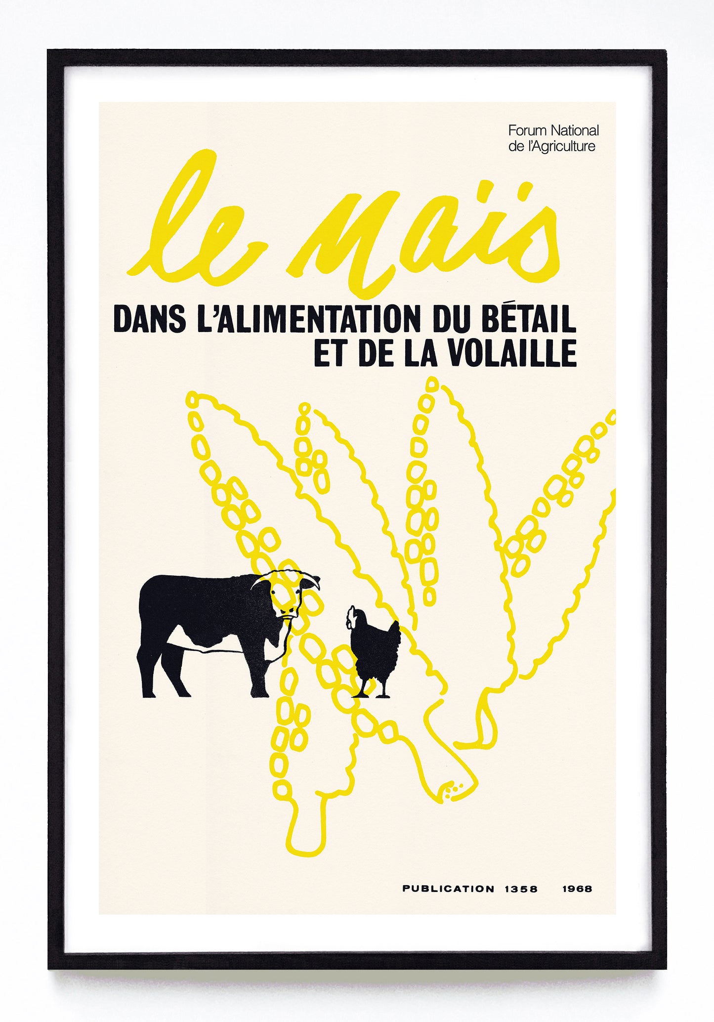 "Le Maïs" print (1968)