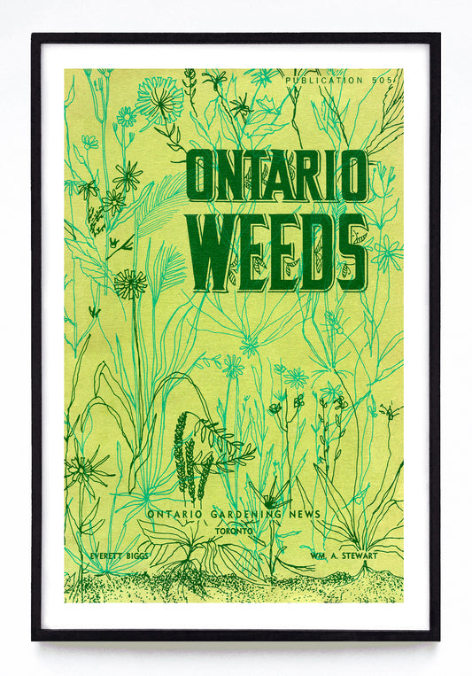 "Ontario Weeds" print (1962)