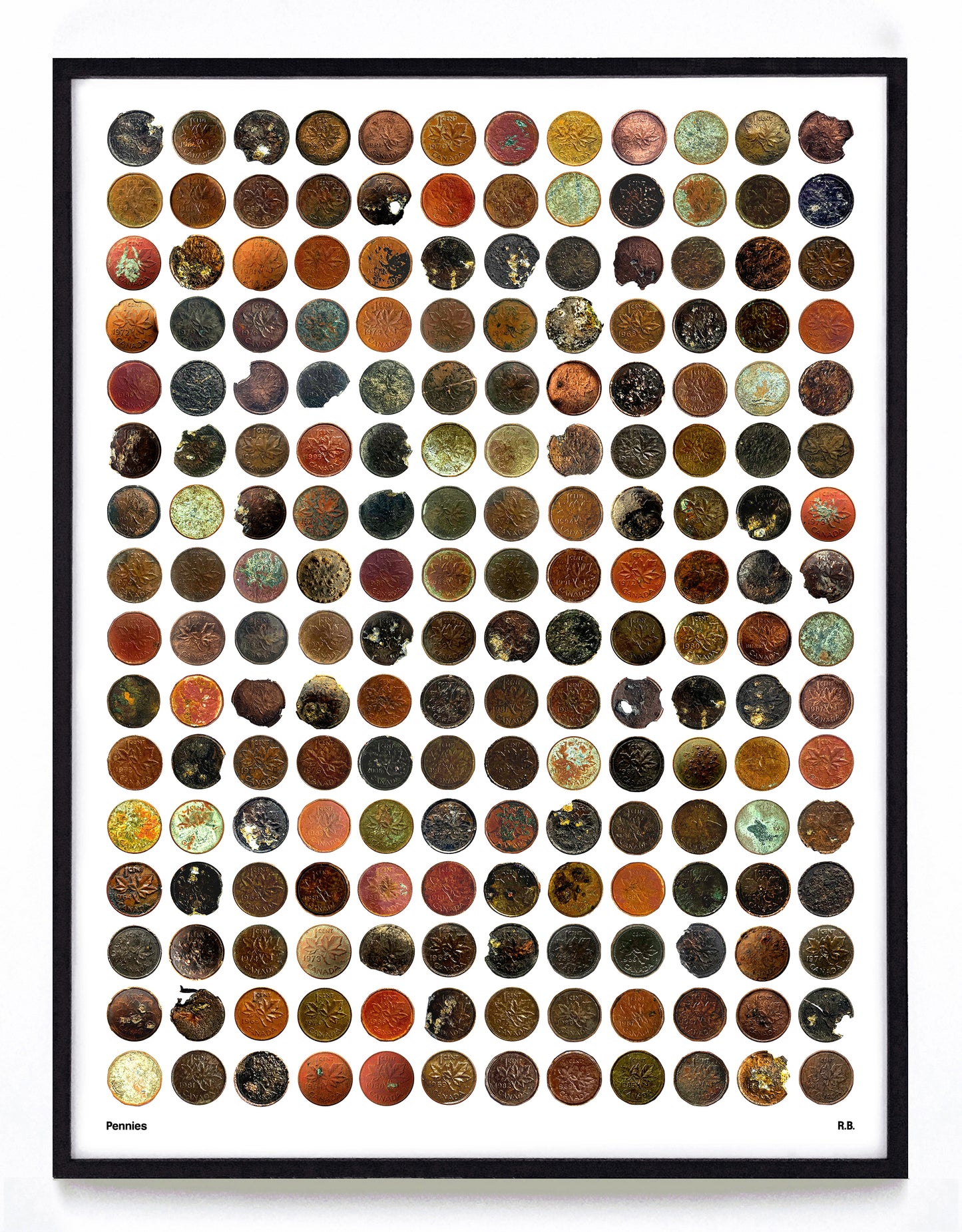 "Pennies" prints