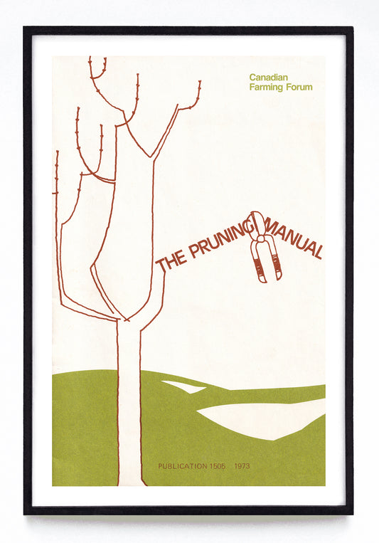 "The Pruning Manual" print (1973)