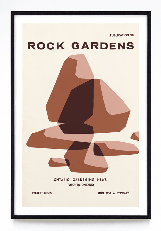 "Rock Gardens" print (1961)