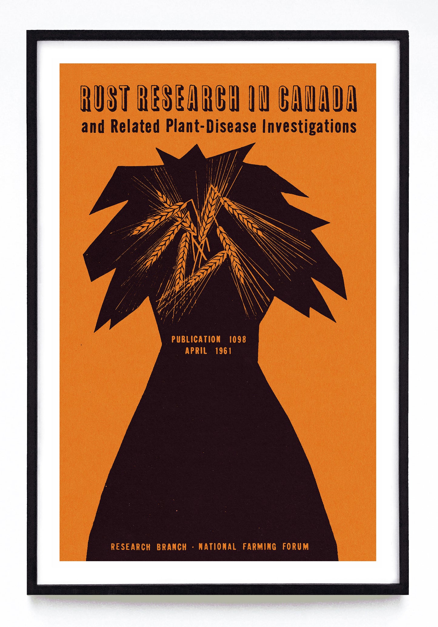 "Rust Research in Canada" print (1961)