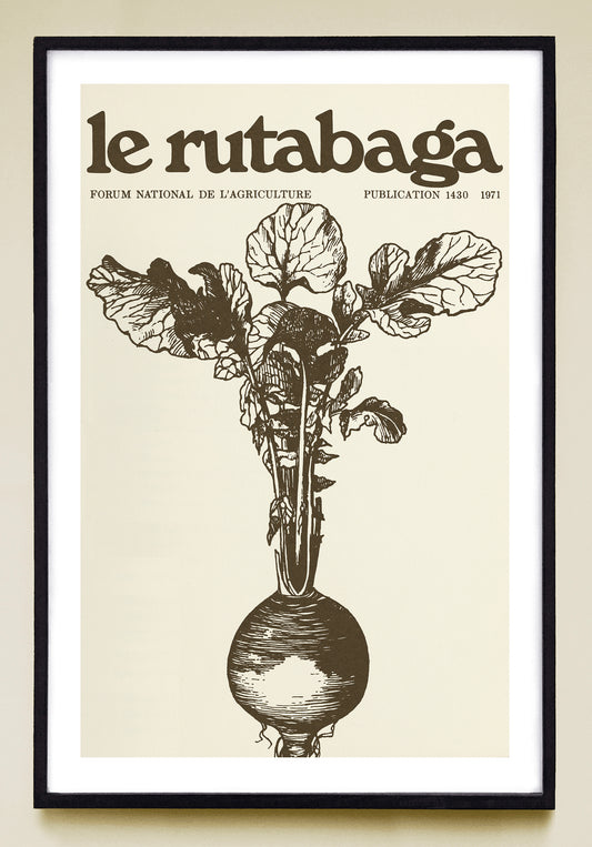 "Le Rutabaga" print (1971)