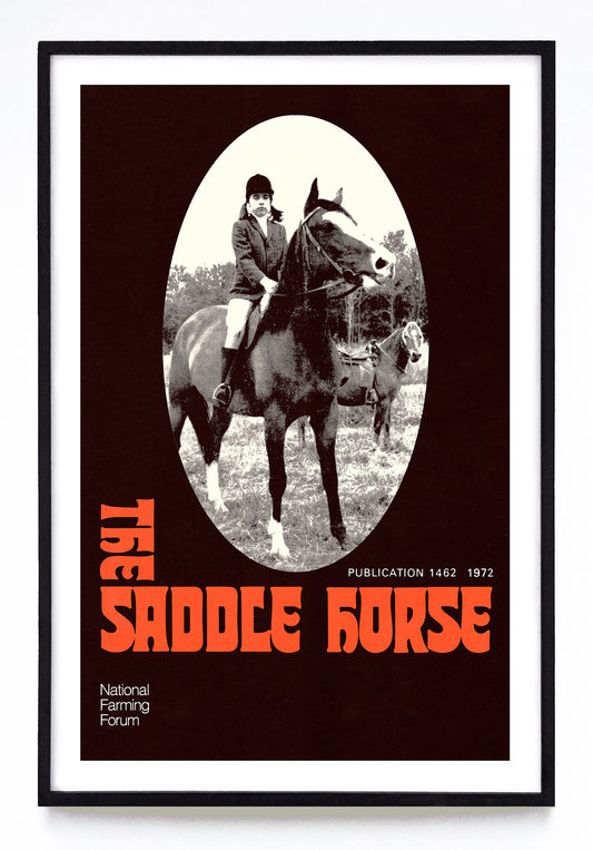 "The Saddle Horse" print (1972)