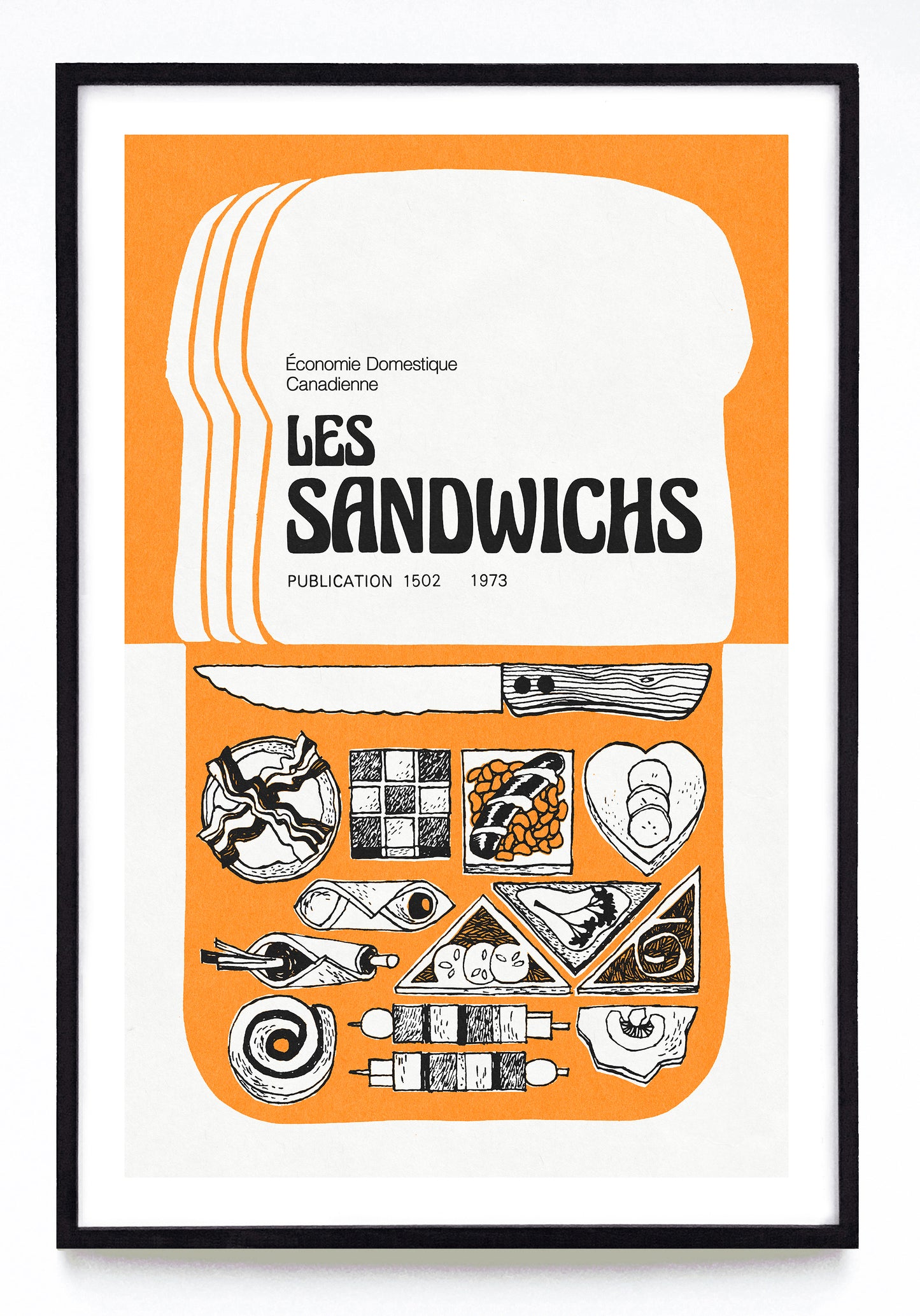 "Les Sandwichs" print (1973)