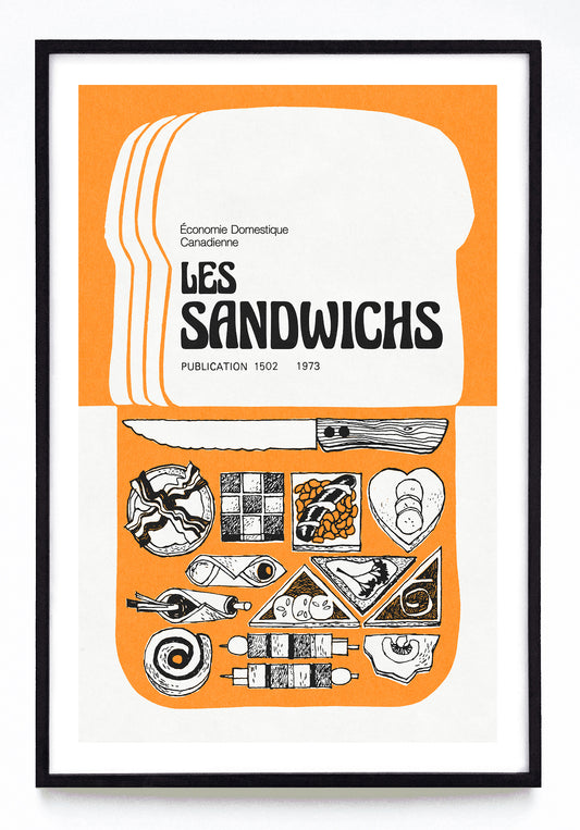 "Les Sandwichs" print (1973)