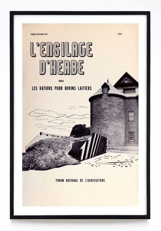 "L'Ensilage D'Herbe" print (1956)